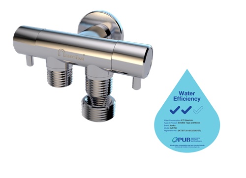 Brass Chrome Plated Luxury Two Way Taps